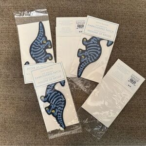 NWT Pottery Barn Kids set of five patches